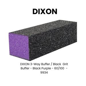 DIXON 3 - Way Buffer - Black Grit Buffer - Black Purple - 60/100 - 9934