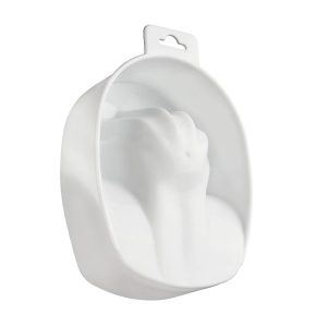 DL PROFESSIONAL Extra Deep Manicure Bowl - White