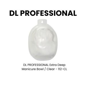 DL PROFESSIONAL Extra Deep Manicure Bowl - Clear - 112 - CL