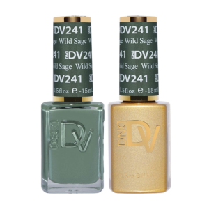 DAISY DND DIVA DUO Gel Polish Matching Lacquer - Wild Sage - 241