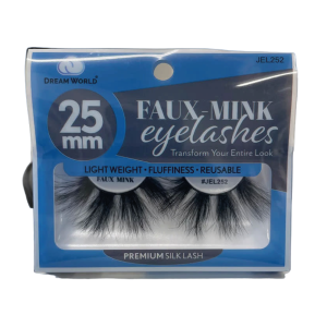DREAM WORLD PRODUCTS FAUX - MINK Eyelashes 25mm - JEL252