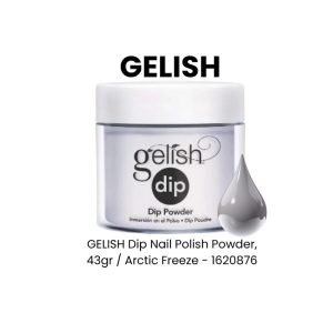 GELISH Dip Nail Polish Powder, 43gr - Arctic Freeze - 1620876