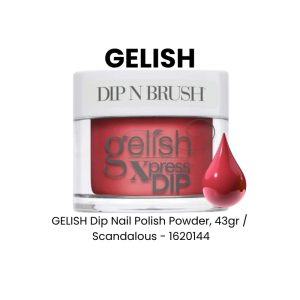 GELISH Dip Nail Polish Powder, 43gr - Bronzed - 1620837