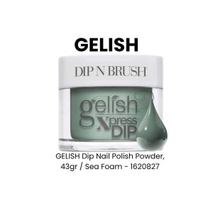GELISH Dip Nail Polish Powder, 43gr - Sea Foam - 1620827