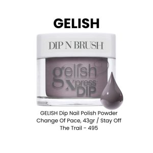 GELISH Dip Nail Polish Powder Change Of Pace, 43gr - Stay Off The Trail - 495