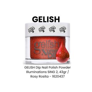 GELISH Dip Nail Polish Powder I Wanna Dance With Somebody, 43gr - Certified Platinum - 1620474