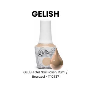 GELISH Gel Nail Polish, 15ml - Bronzed - 1110837