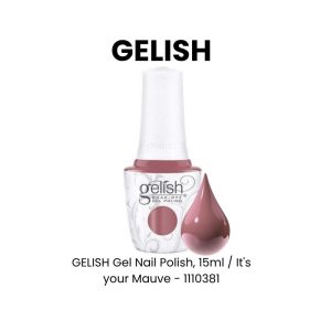 GELISH Gel Nail Polish, 15ml - It's your Mauve - 1110381