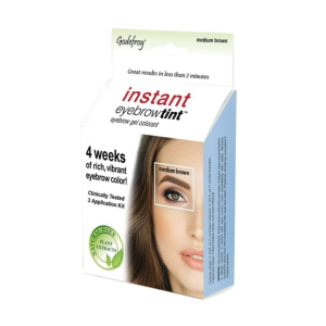 GODEFROY Instant Eyebrow Tint 3 Applications Kit - Medium Brown - 1504