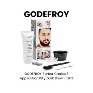 GODEFROY Barber Choice 3 Application Kit - Dark Brow - 1203