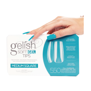 GELISH Nail Tips, 550 Count - Medium Square - 1168161