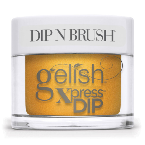 GELISH Dip Nail Polish Powder Change Of Pace, 43gr - Golden Hour Glow - 498