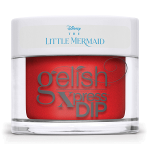 GELISH Dip Nail Polish Powder The Little Mermaid, 43gr - Lets Crab A Bite - 489