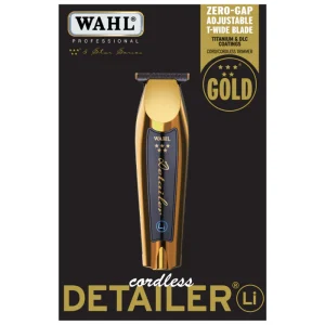 WAHL Limited Edition Gold Cordless Detailer Li - 08171-700