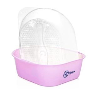 BELAVA Pedicure Tub with 20 Disposable Liners - Lilac - Lavander