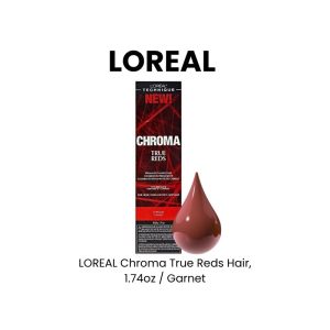 LOREAL Chroma True Reds Hair, 1.74oz - Garnet