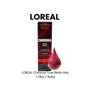 LOREAL Chroma True Reds Hair, 1.74oz - Ruby
