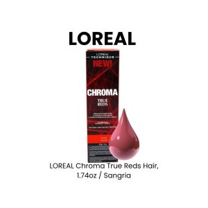 LOREAL Chroma True Reds Hair, 1.74oz - Sangria