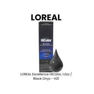 LOREAL Excellence HiColor, 1.2oz - Black Onyx - H21