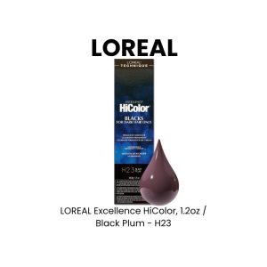 LOREAL Excellence HiColor, 1.2oz - Black Plum - H23