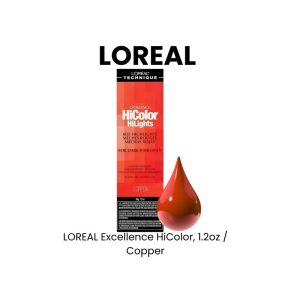 LOREAL Excellence HiColor, 1.2oz - Copper