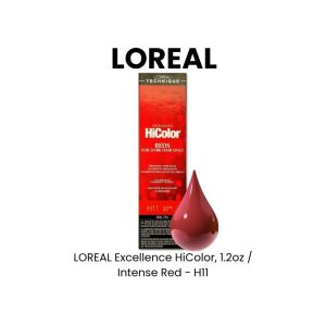 LOREAL Excellence HiColor, 1.2oz - Intense Red - H11