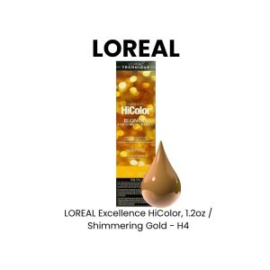 LOREAL Excellence HiColor, 1.2oz - Shimmering Gold - H4