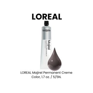 LOREAL Majirel Permanent Creme Color, 1.7 oz. - 5/5N.