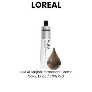 LOREAL Majirel Permanent Creme Color, 1.7 oz. - 7.23/7VG