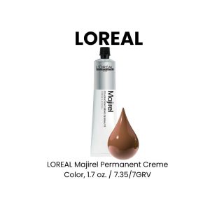 LOREAL Majirel Permanent Creme Color, 1.7 oz. - 7.35/7GRV