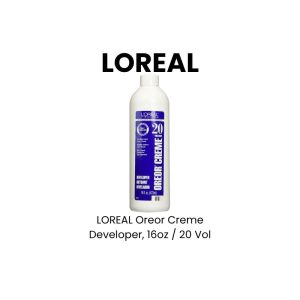 LOREAL Oreor Creme Developer, 8oz - 9 Vol - Activator