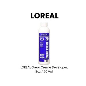 LOREAL Oreor Creme Developer, 8oz - 20 Vol