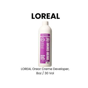LOREAL Oreor Creme Developer, 8oz - 30 Vol
