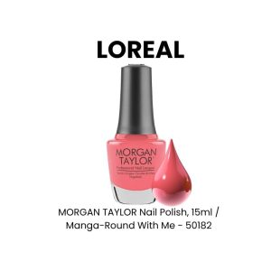 MORGAN TAYLOR Nail Polish, 15ml - Manga - Round With Me - 50182