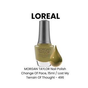 MORGAN TAYLOR Nail Polish Change Of Pace, 15ml - Lost My Terrain Of Thought - 496
