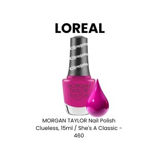MORGAN TAYLOR Nail Polish Clueless, 15ml - She's A Classic - 460