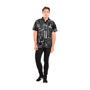 BETTY DAIN Gold Vintage Barber Jacket Medium - Style 897