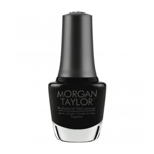 MORGAN TAYLOR Nail Polish, 15ml - Black Shadow - 3110830 - 15ml