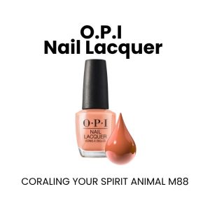 OPI On SALES Nail Lacquer - CORALING YOUR SPIRIT ANIMAL M88