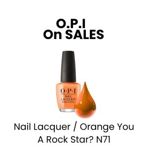 OPI On SALES Nail Lacquer - Orange You A Rock Star? N71