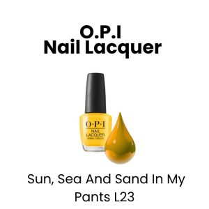 OPI On SALES Nail Lacquer - Sun, Sea And Sand In My Pants L23