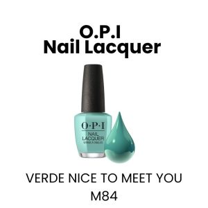 OPI On SALES Nail Lacquer - VERDE NICE TO MEET YOU M84