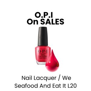 OPI On SALES Nail Lacquer - We Seafood And Eat It L20