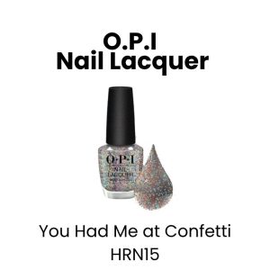 OPI On SALES Nail Lacquer - You Had Me at Confetti HRN15