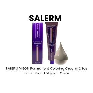 SALERM VISON Permanent Coloring Cream, 2.3oz - 10 - Blond Magic - Platinum