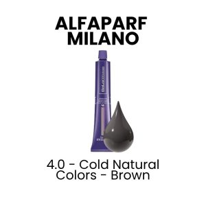 SALERM VISON Permanent Coloring Cream, 2.3oz - 5.0 - Cold Natural Colors - Light Brown