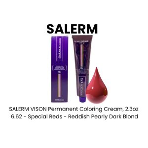 SALERM VISON Permanent Coloring Cream, 2.3oz - 5.77 - Light Chestnut Intense Brown