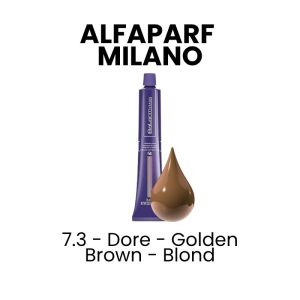 SALERM VISON Permanent Coloring Cream, 2.3oz - 7.3 - Dore - Golden Brown - Blond