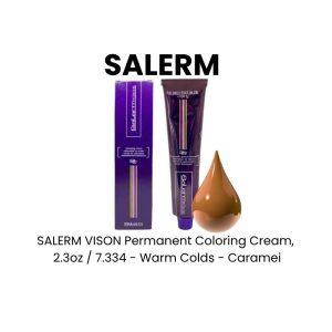 SALERM VISON Permanent Coloring Cream, 2.3oz - 0.44 - Salermix - Naranja
