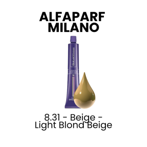 SALERM VISON Permanent Coloring Cream, 2.3oz - 8.31 - Beige - Light Blond Beige